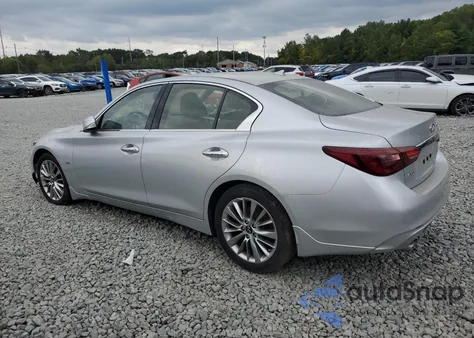 2019 Infiniti Q50 Red Sport 400 z USA, uszkodzony, nr VIN JN1FV7AR8KM593330